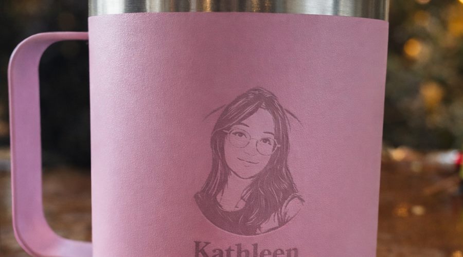 Caneca personalizada com fotografia editorial