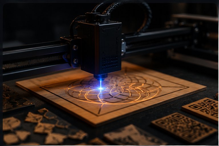 Gravação a Laser — Falcon 5W